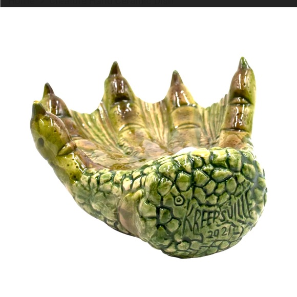 Kreepsville Other - Creature Hand Ceramic Dish by Kreepsville